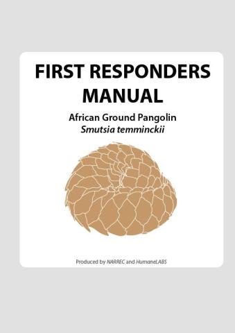 First Responders Manual - African Ground Pangolin